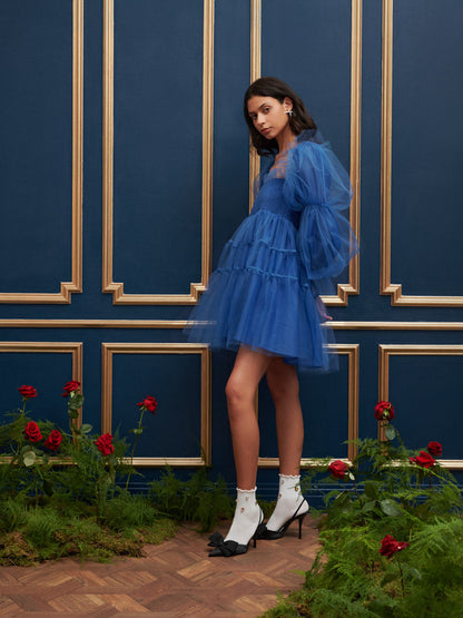 Mystery Tulle Mini Dress