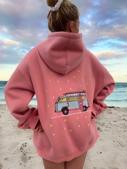 Embroider Van Star Hoodie