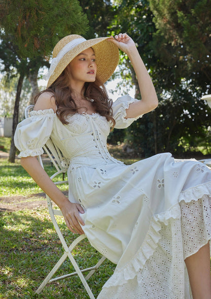 "I Flipped" Corset Dress