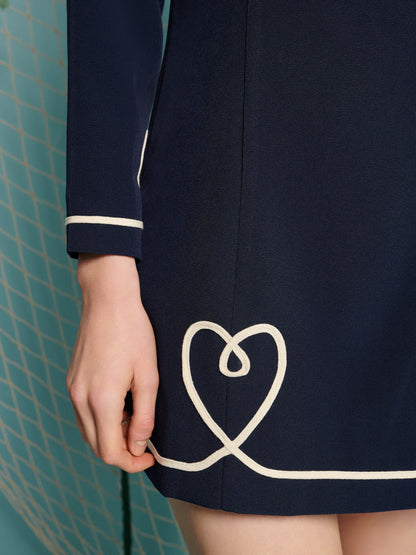 Harbour Hearts Mini Dress