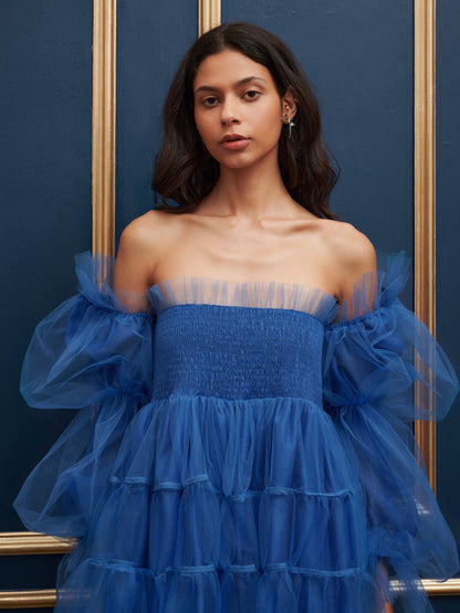 Mystery Tulle Mini Dress