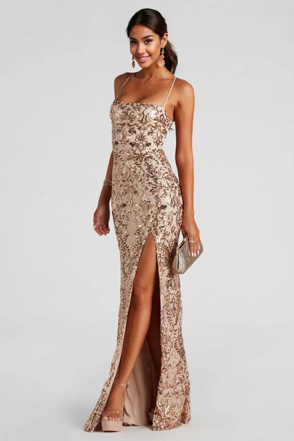 Formal Sequin Mermaid Dress