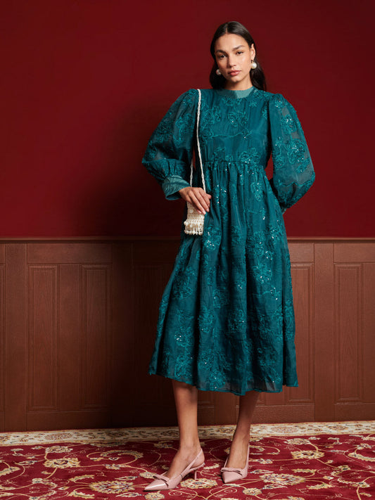 Bessie Floral Midi Dress