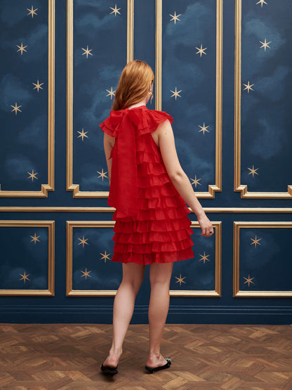 Elody Ruffle Mini Dress