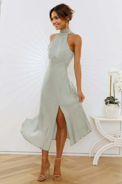 No Tears Here Maxi Dress Sage