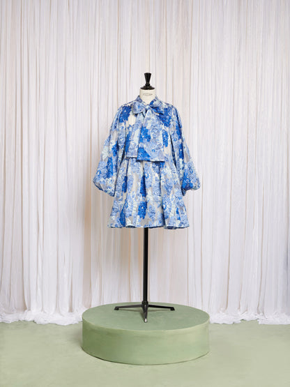 Abby Jacquard Bow Dress