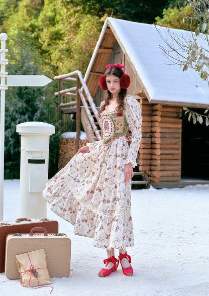 Angel Berry Cottage Dress