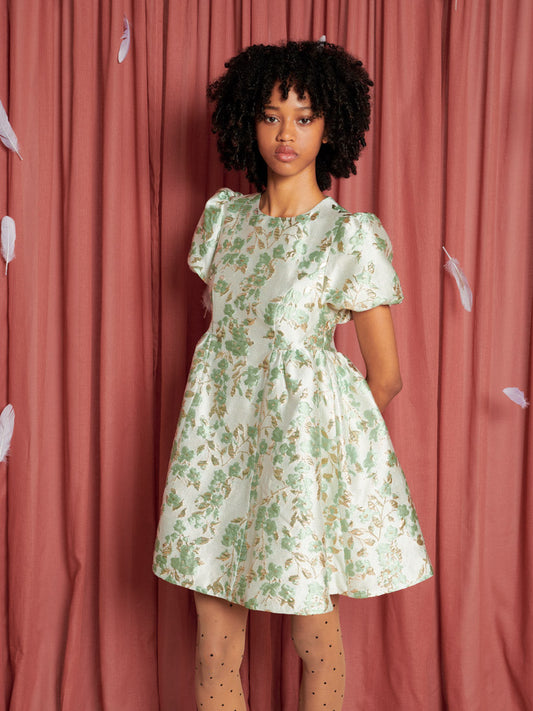 Eider Jacquard Mini Dress