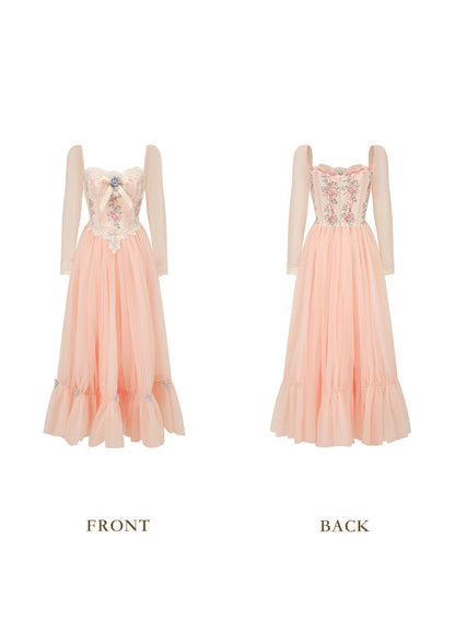 Annalise Long Sleeve Corset Dress