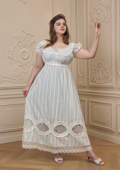 Curve & Plus "Matin de fenêtre fleurie" Dress
