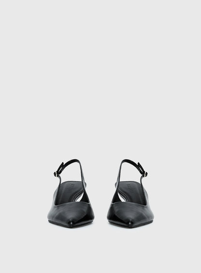 Billini Anaya Pointed Toe Heels Black / Gold